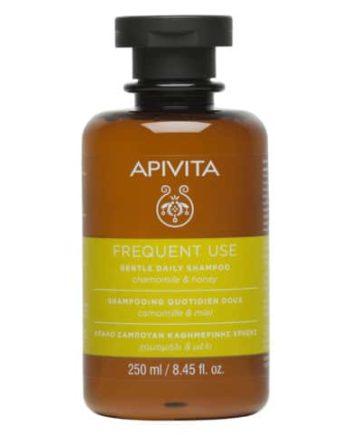 Apivita Gentle Daily Shampoo Απαλό Σαμπουάν για Καθημερινή Χρήση με Χαμομήλι & Μέλι 250ml