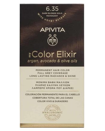 Apivita My Color Elixir N6.35 Ξανθό σκούρο μελί μαονί