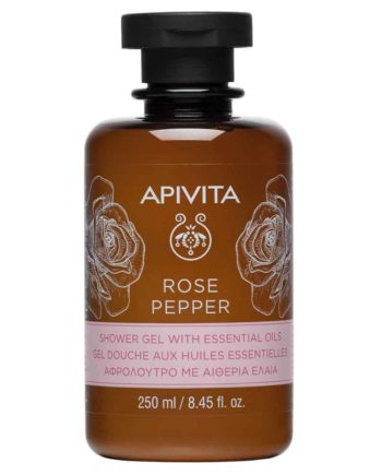 Apivita Rose Pepper Aφρόλουτρο με Aιθέρια Έλαια 300 ml