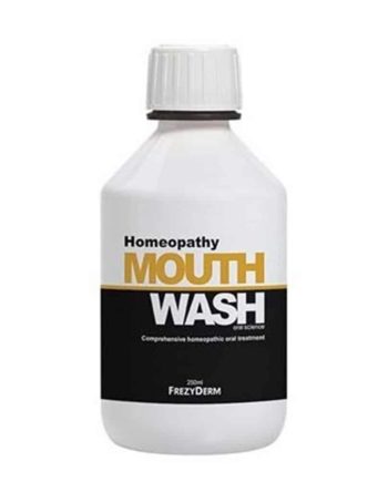 Frezyderm Homeopathy Mouthwash Στοματικό Διάλυμα για Ολοκληρωμένη Στοματική Φροντίδα των Ατόμων που Ακολουθούν Ομοιοπαθητική Αγωγή 250ml