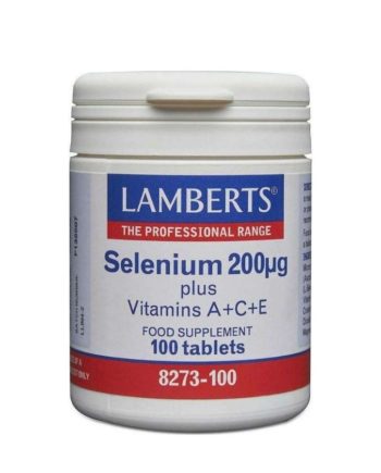Lamberts Selenium 200μg plus Vitamins A+C+E 100