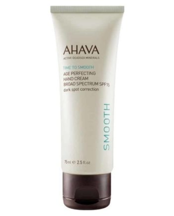 Ahava Time To Smooth Age Perfecting Hand Cream Broad Spectrum Spf15 75ml