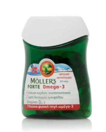 Mollers Forte Omega 3 60 kapsoules