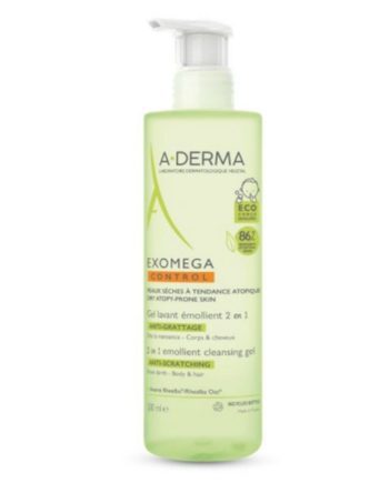 A-Derma Exomega Control Emollient Cleansing Gel 2 in 1500ml