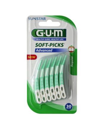 Gum Soft Picks Advanced Regular x30 (650), Μεσοδόντια Βουρτσάκια 30τμχ