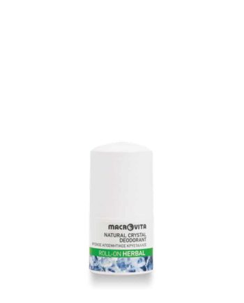 Macrovita Natural Crystal Deodorant Roll on Herbal 50ml