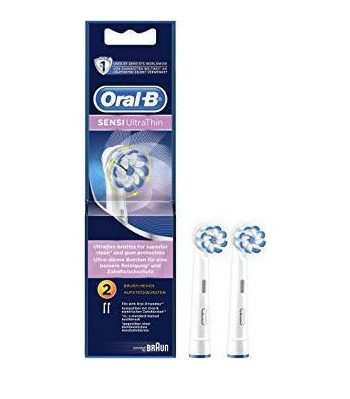 Oral-B Sensi Ultra Thin Ανταλλακτικά Ηλεκτρικής Οδοντόβουρτσας 2τμχ