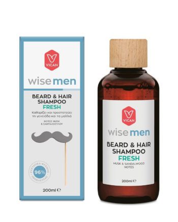 Vican Beard & Hair Shampoo Fresh 200ml