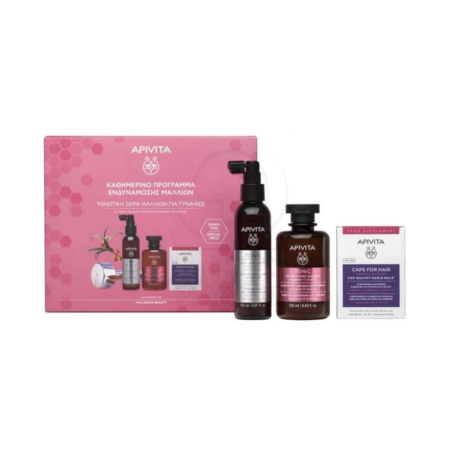 Apivita Promo Pack Rescue Hair Loss for woman