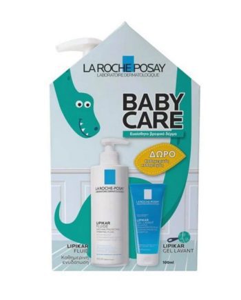 La Roche Posay Baby Care Lipikar Fluide 400ml & Lipikar Gel Lavant 100ml