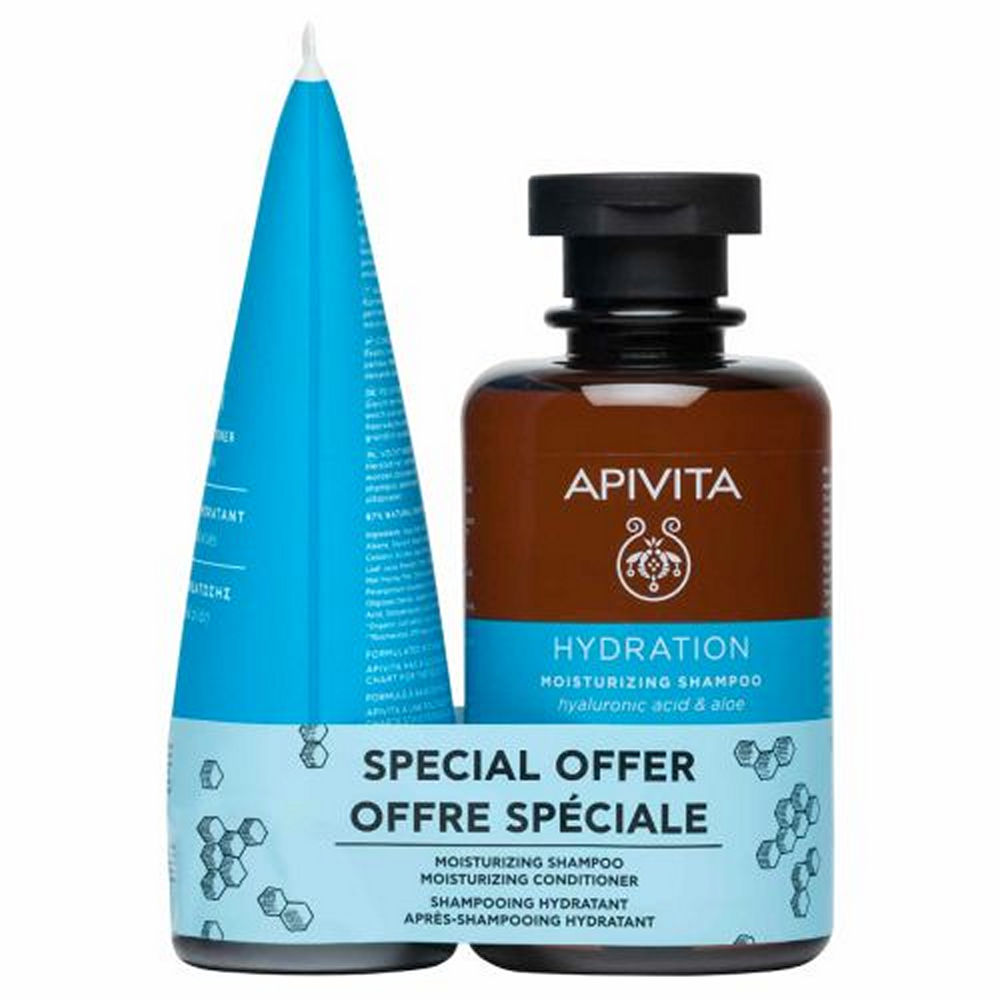Apivita Promo Hydration Shampoo 250ml & Hydration Conditioner 200ml