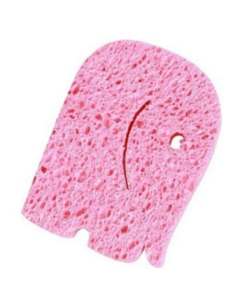 Nuk Σφουγγαράκι Για Το Μπάνιο Από Φυσική Κυτταρίνη Ελεφαντάκι Ροζ