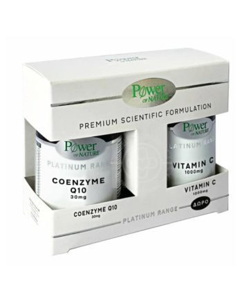 Power Health Platinum Range CoEnzyme Q10 30mg 30 κάψουλες & Platinum Range Vitamin C 1000mg 20 ταμπλέτες BF2022