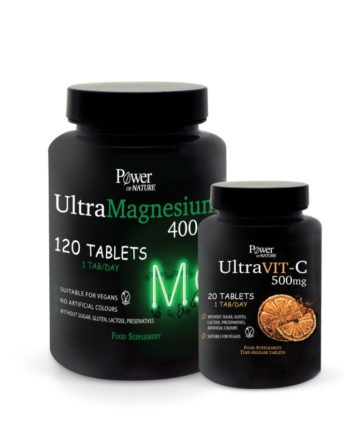 Power Health Promo Sport Series Ultra Magnesium 400mg 120 tabs + gift Ultra Vit-C 500mg