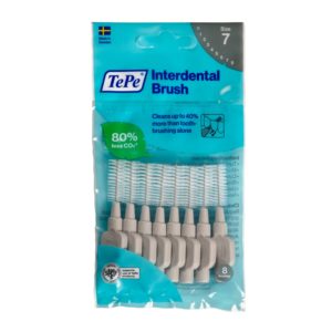 TePe International Brush / Μεσοδοντια Βουρτσακια No7 1.3 mm Γκρι 8 τεμαχια