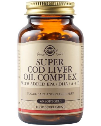 Solgar Super Cod Liver Oil Complex 60 μαλακές κάψουλες